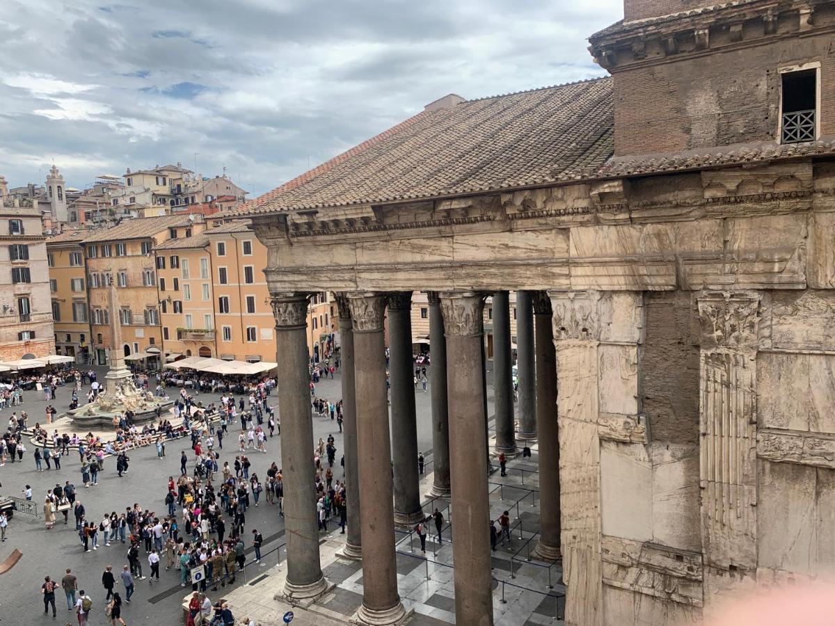 Apartmán Rotonda 23 - Pantheon View Řím Exteriér fotografie