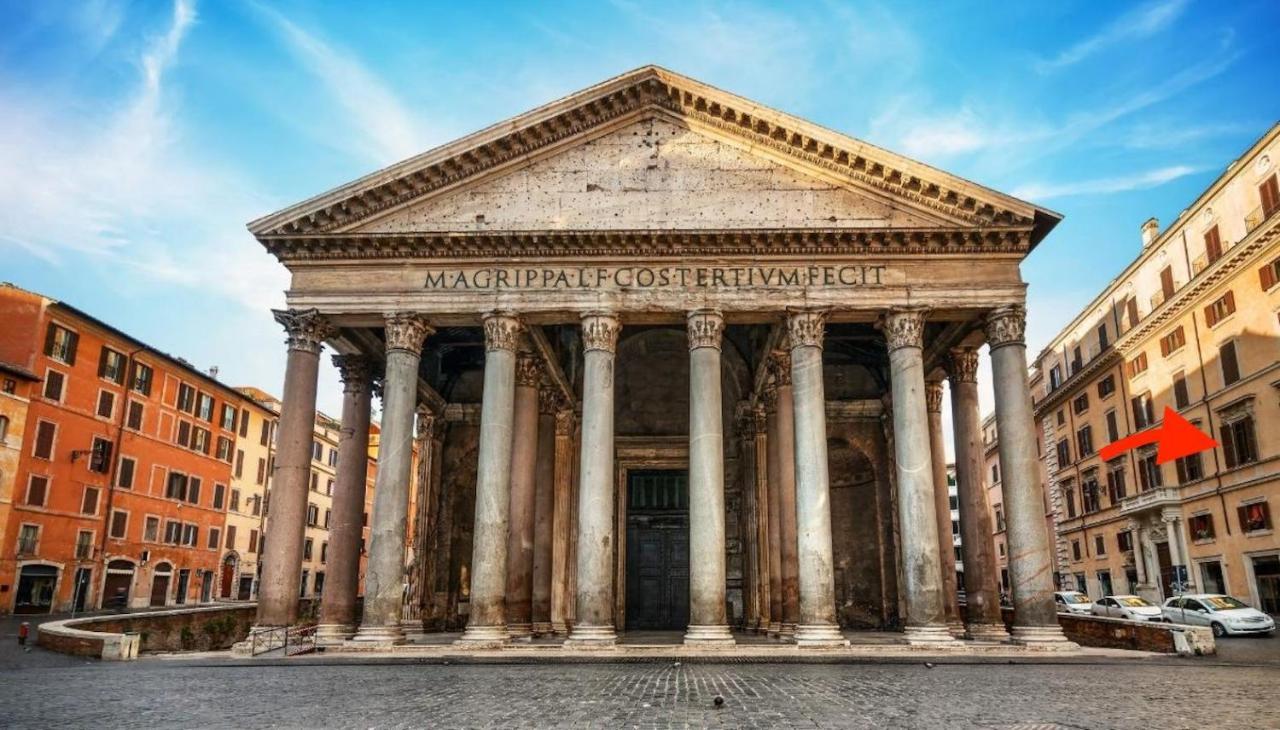 Apartmán Rotonda 23 - Pantheon View Řím Exteriér fotografie